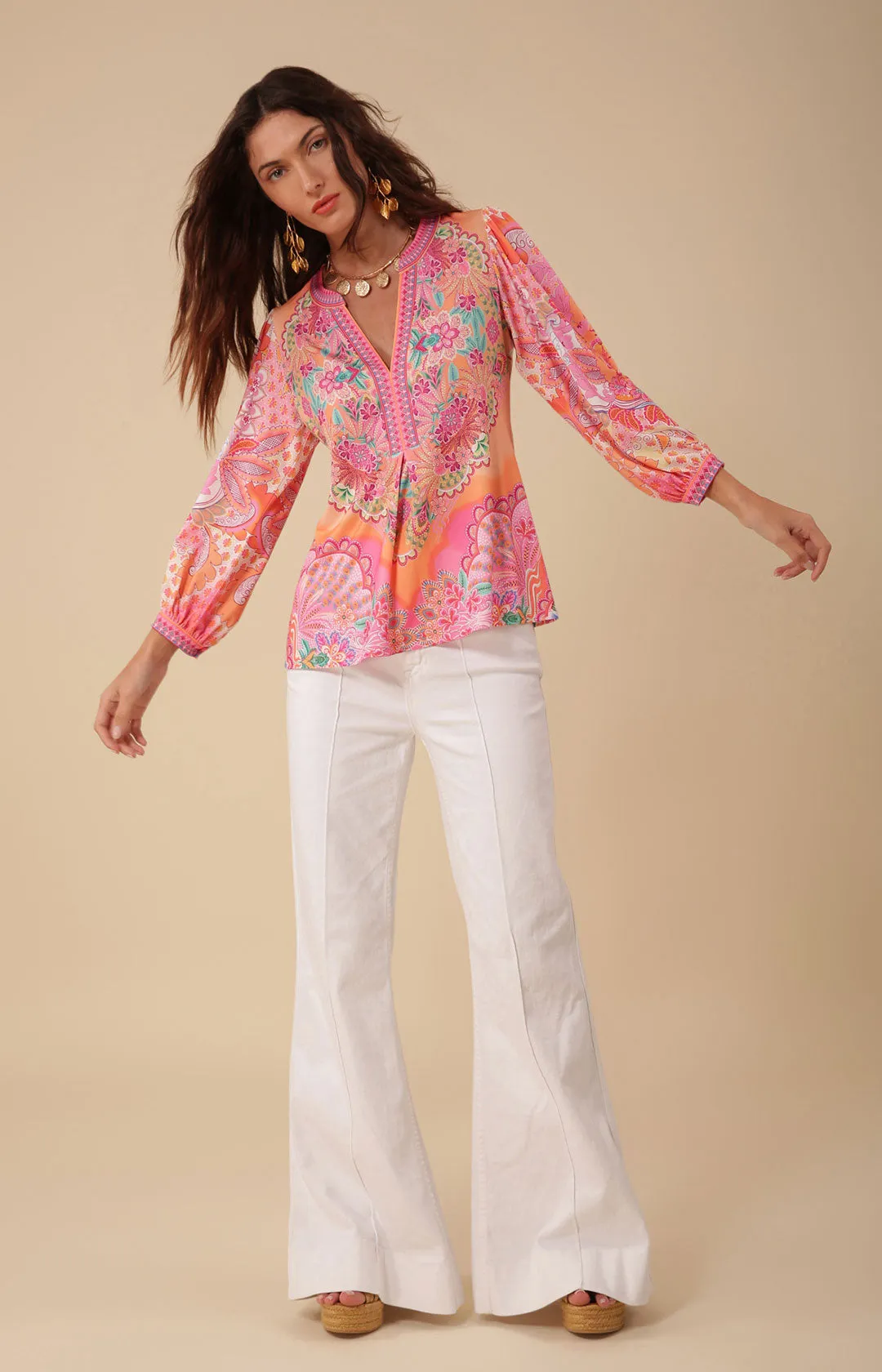 Ximena Jersey Top sold by Hale Bob product image thumbnail 3