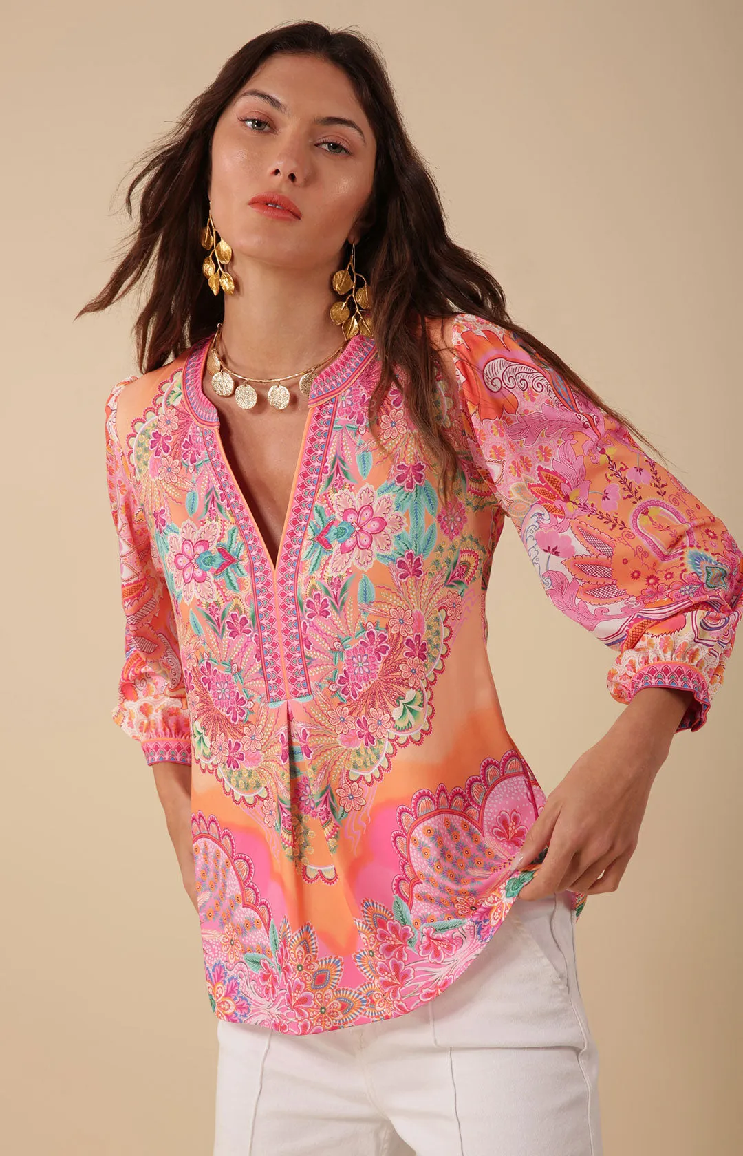 Ximena Jersey Top sold by Hale Bob