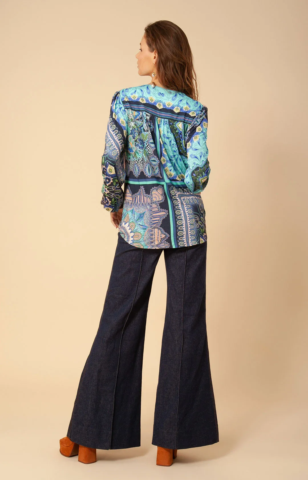 Zyana Jersey Wrap Top sold by Hale Bob product image thumbnail 2