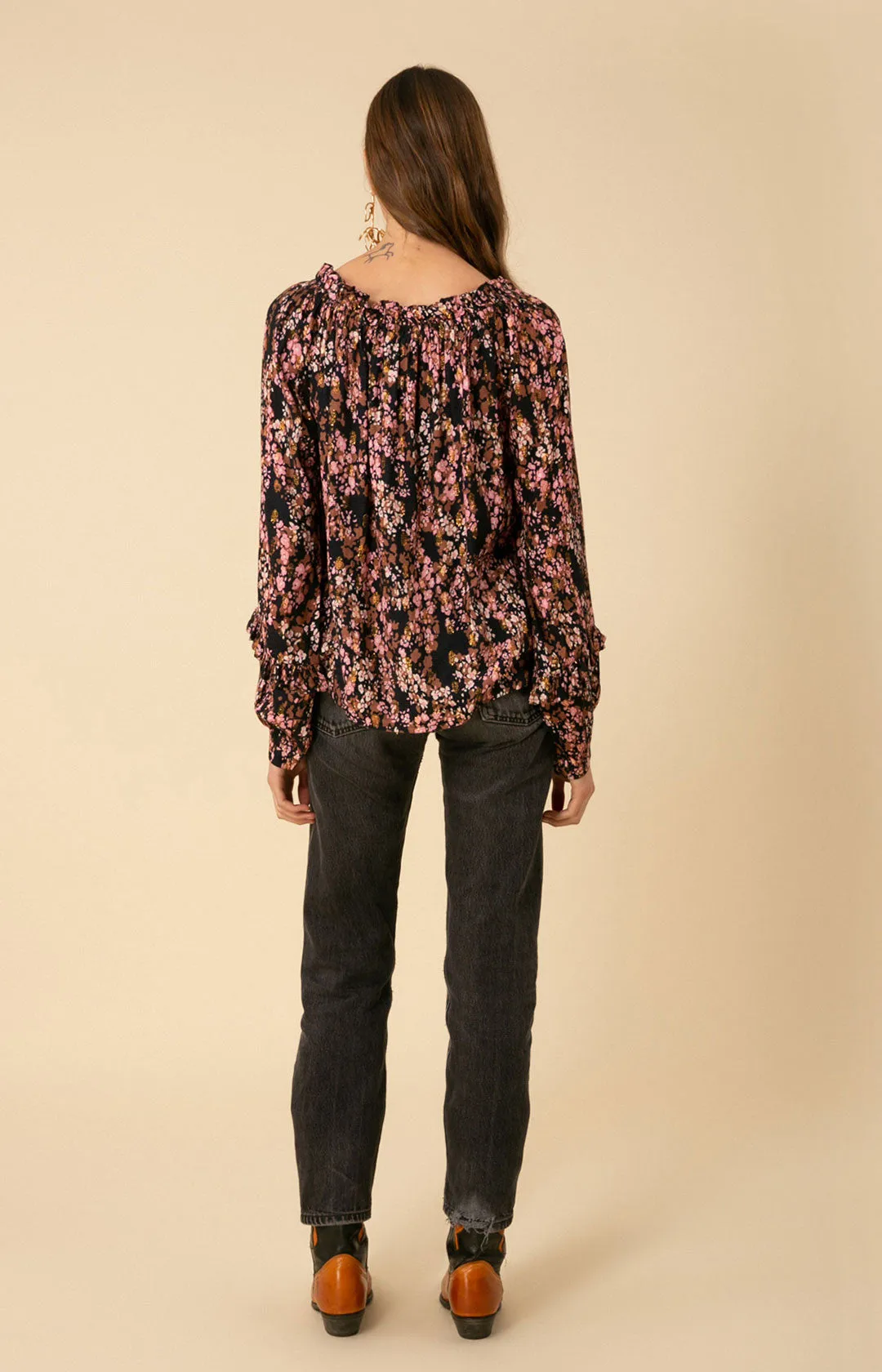 Livia Crepe Top sold by Hale Bob product image thumbnail 2
