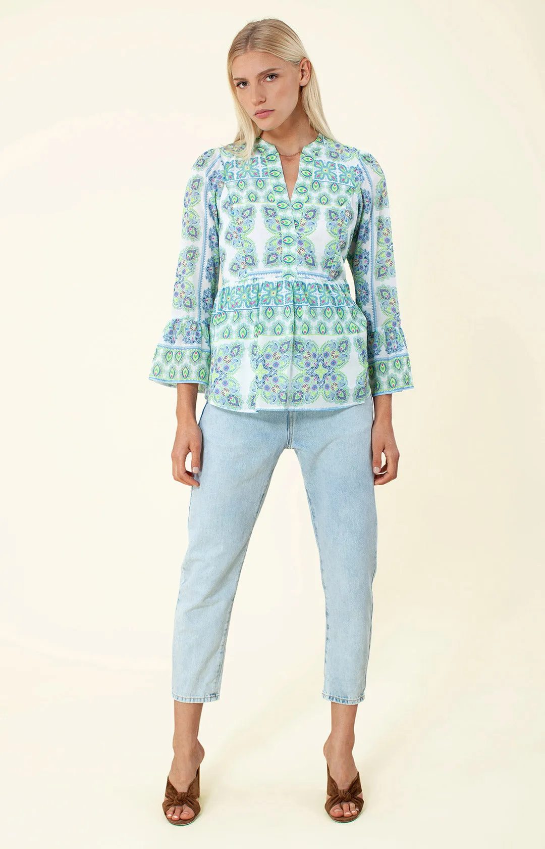 Sarah Voile Top sold by Hale Bob product image thumbnail 5