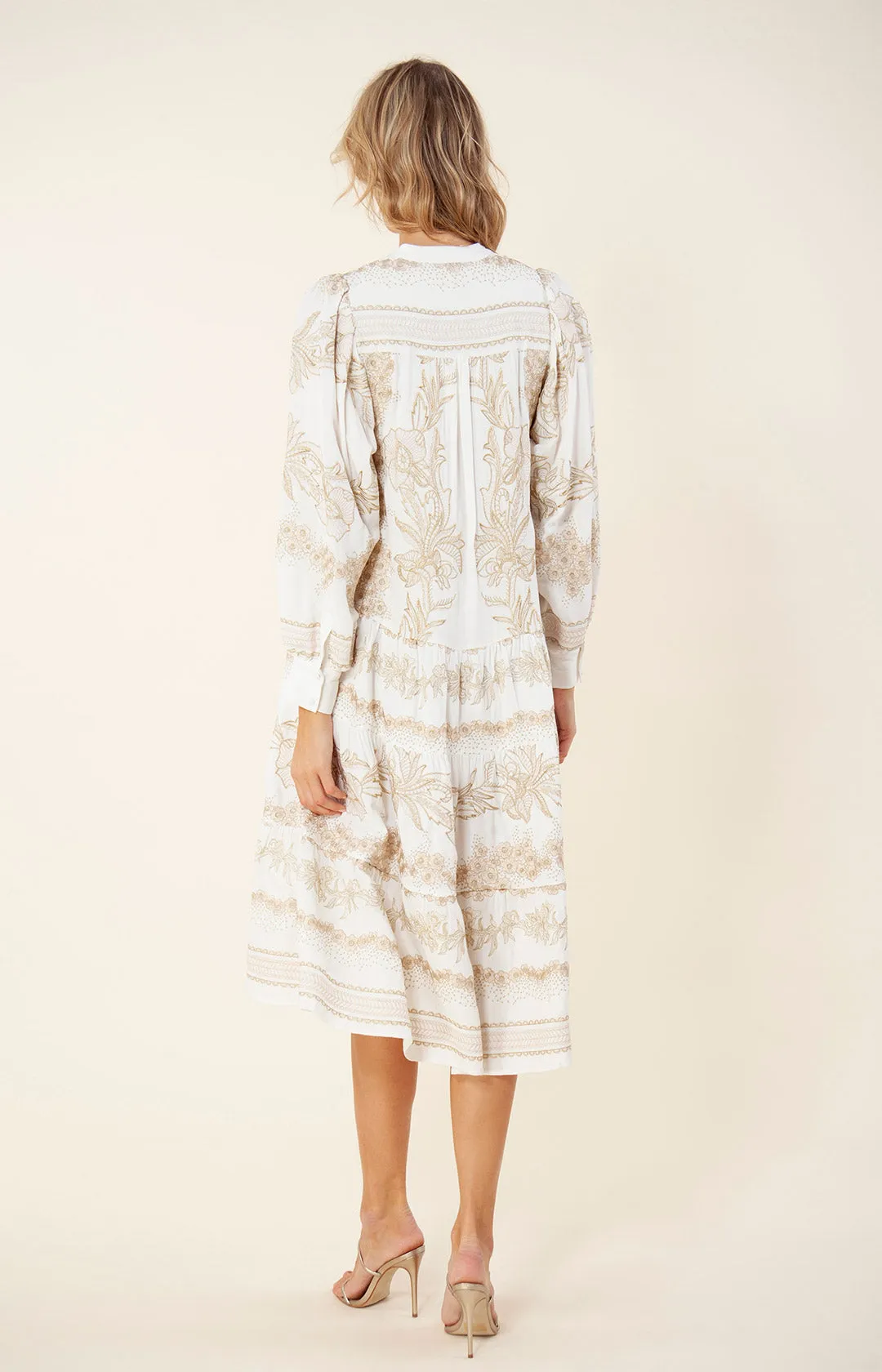 Janina Embroidered Midi Dress sold by Hale Bob product image thumbnail 2
