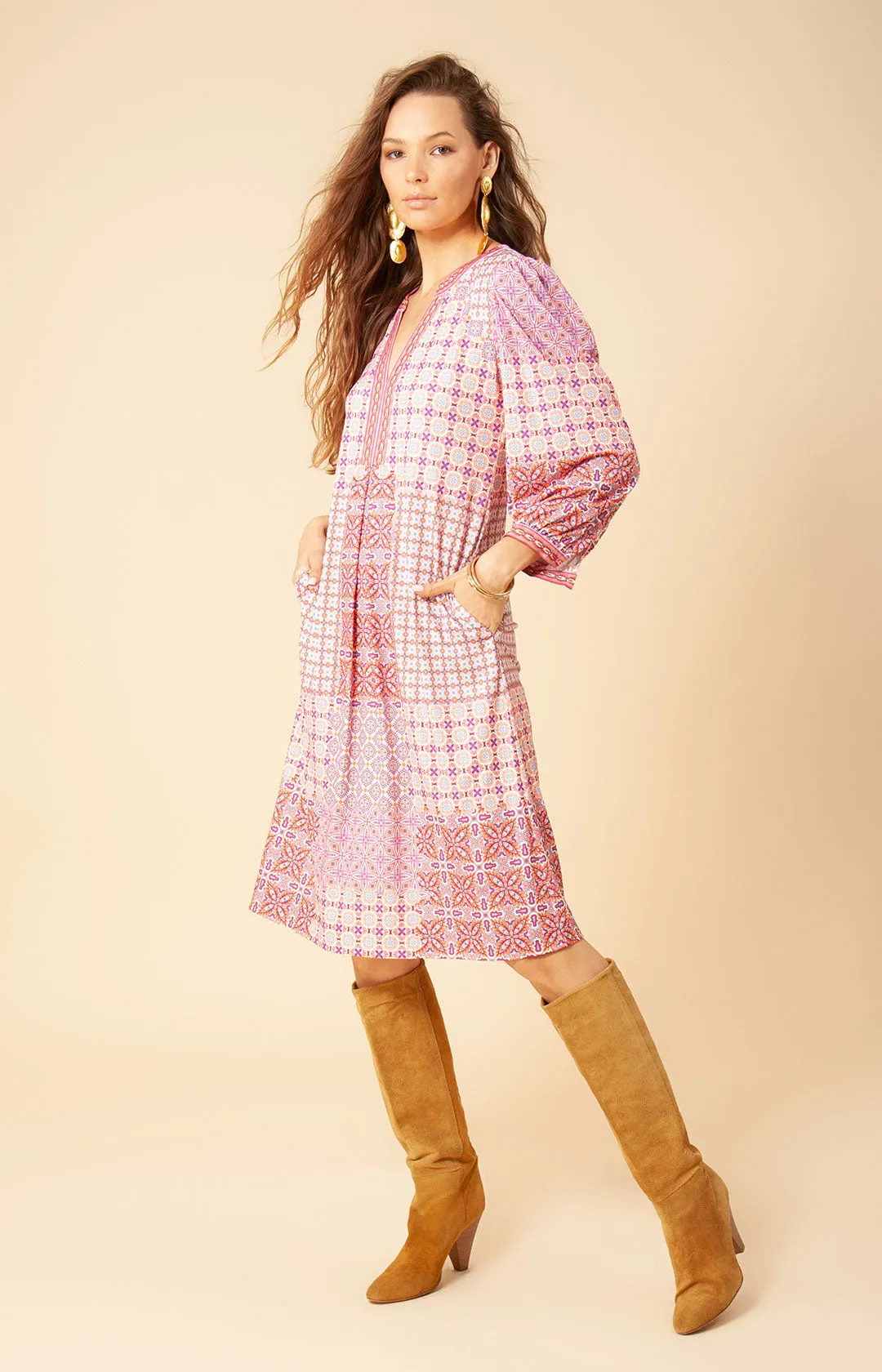 Ariyanna Midi Jersey Dress sold by Hale Bob product image thumbnail 4