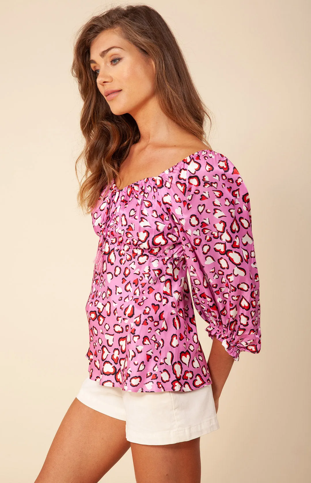 Jenese Silk Top sold by Hale Bob product image thumbnail 4