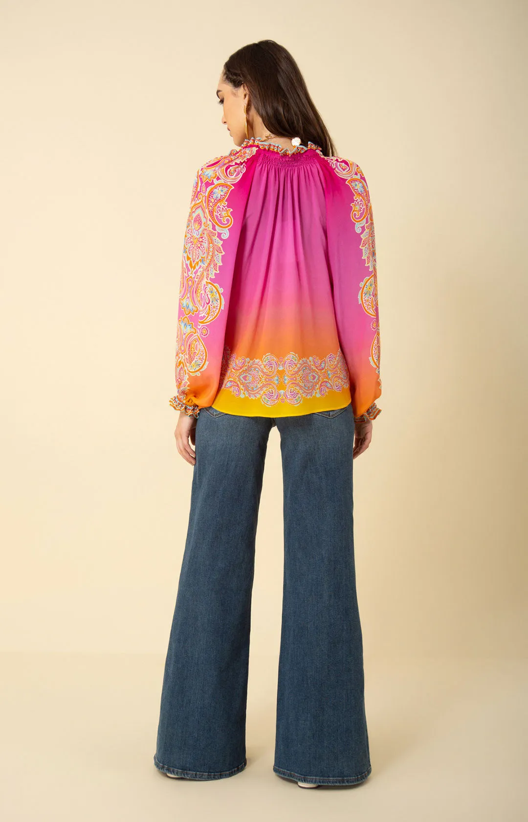 Everleigh Silk Top sold by Hale Bob product image thumbnail 2