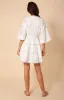 Aliah Embroidered Linen Dress sold by Hale Bob
