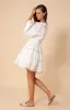 Aliah Embroidered Linen Dress sold by Hale Bob