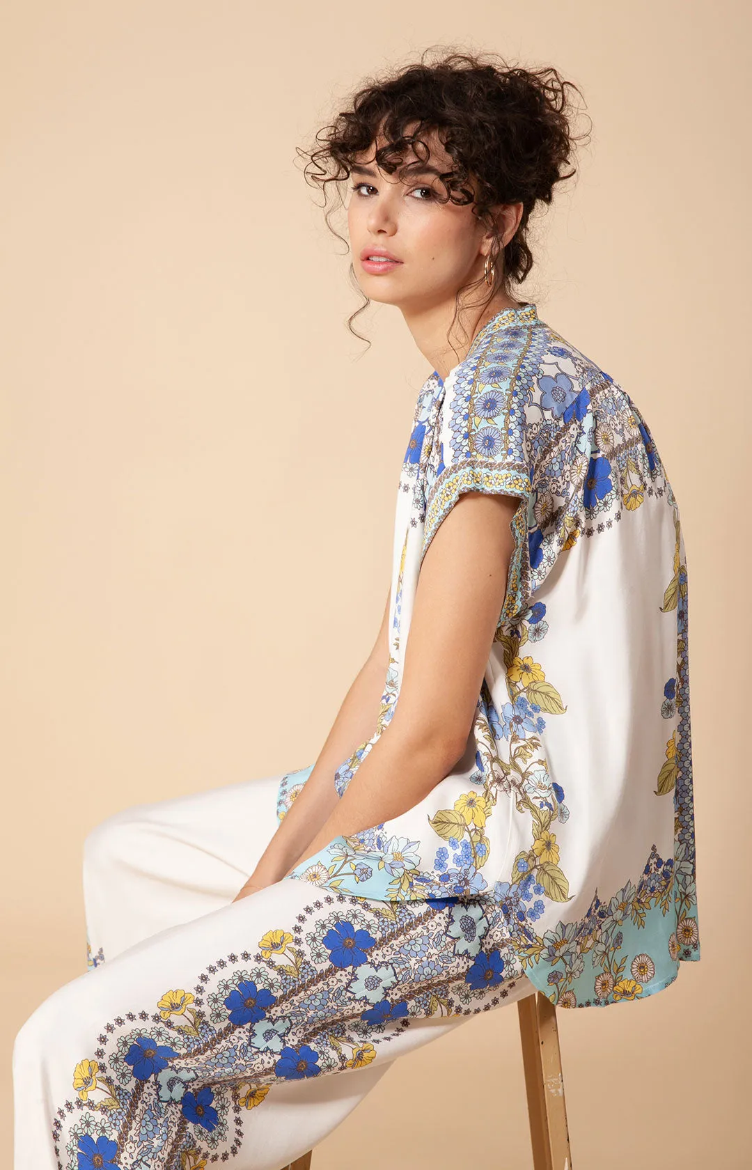 Omia Twill Pant sold by Hale Bob product image thumbnail 3