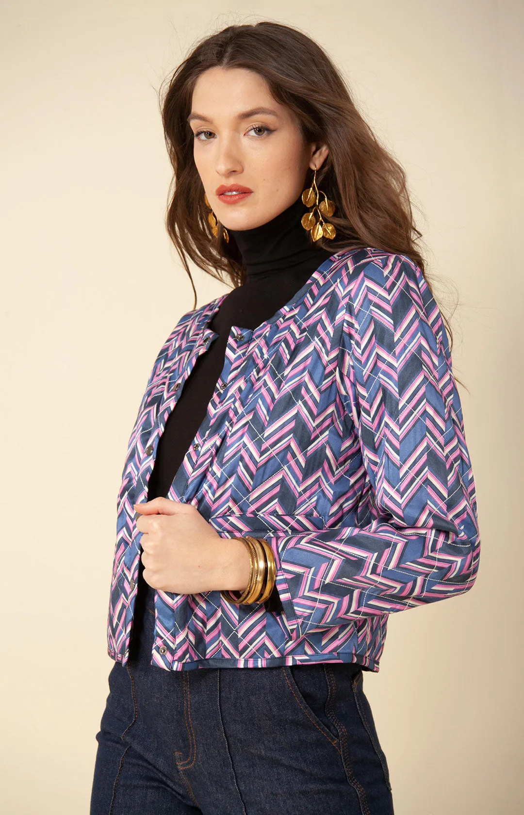 Sofia Quilted Jacket sold by Hale Bob product image thumbnail 5