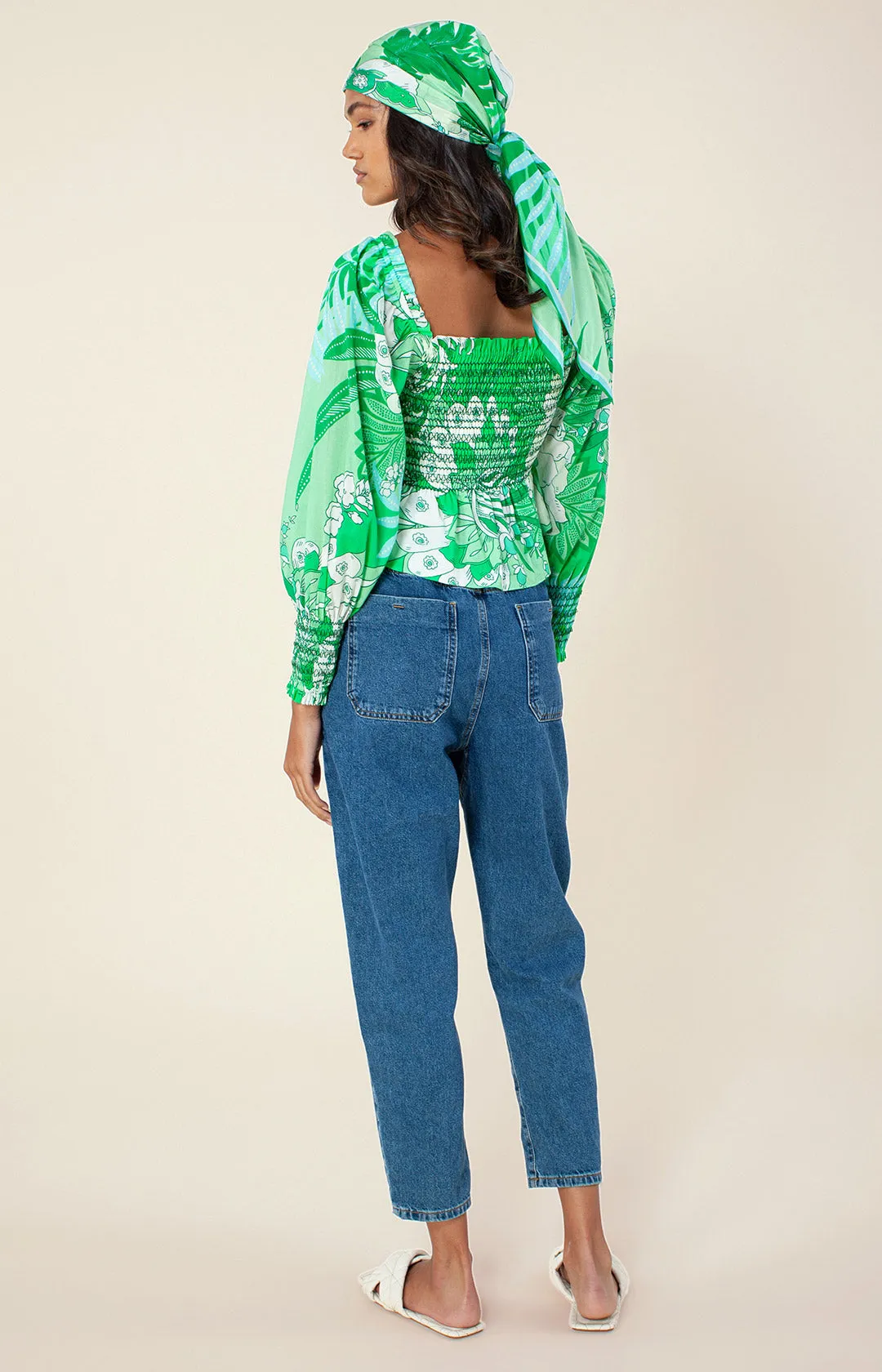 Mattie Smocked Top sold by Hale Bob product image thumbnail 4