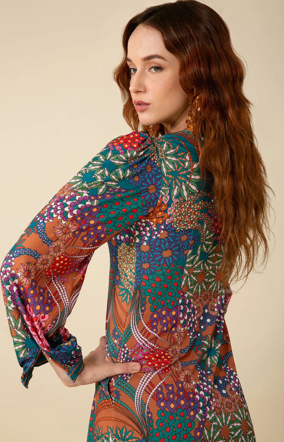 Louna Jersey Dress sold by Hale Bob product image thumbnail 5