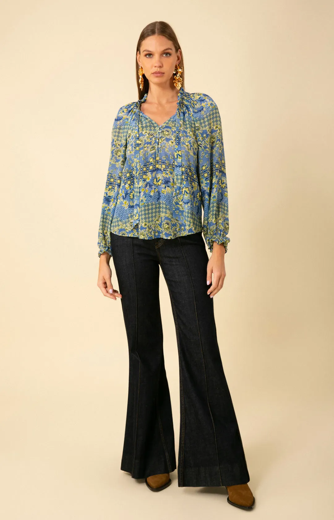 Raelyn Silk Top sold by Hale Bob