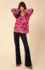 Cordelia Velvet Burnout Top sold by Hale Bob