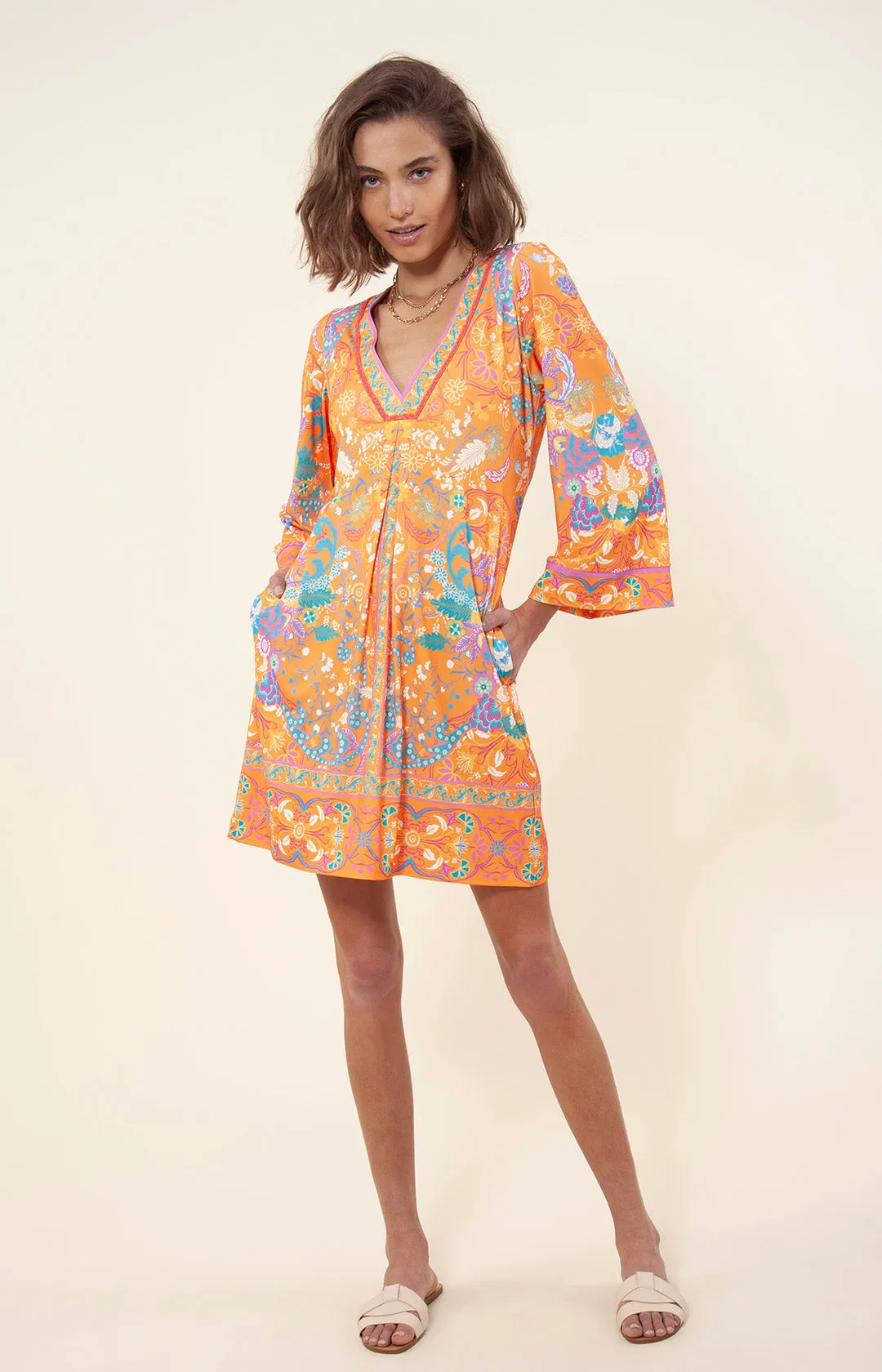 Kassie Jersey Dress Beaded sold by Hale Bob