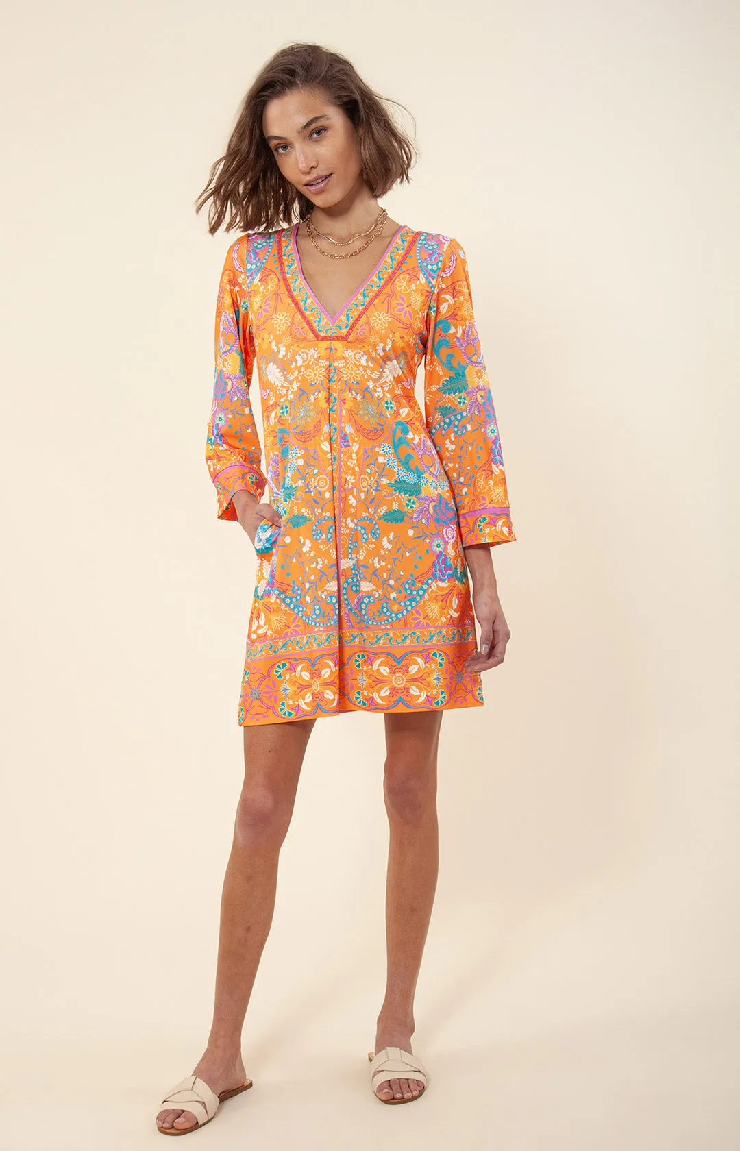 Kassie Jersey Dress Beaded sold by Hale Bob product image thumbnail 3