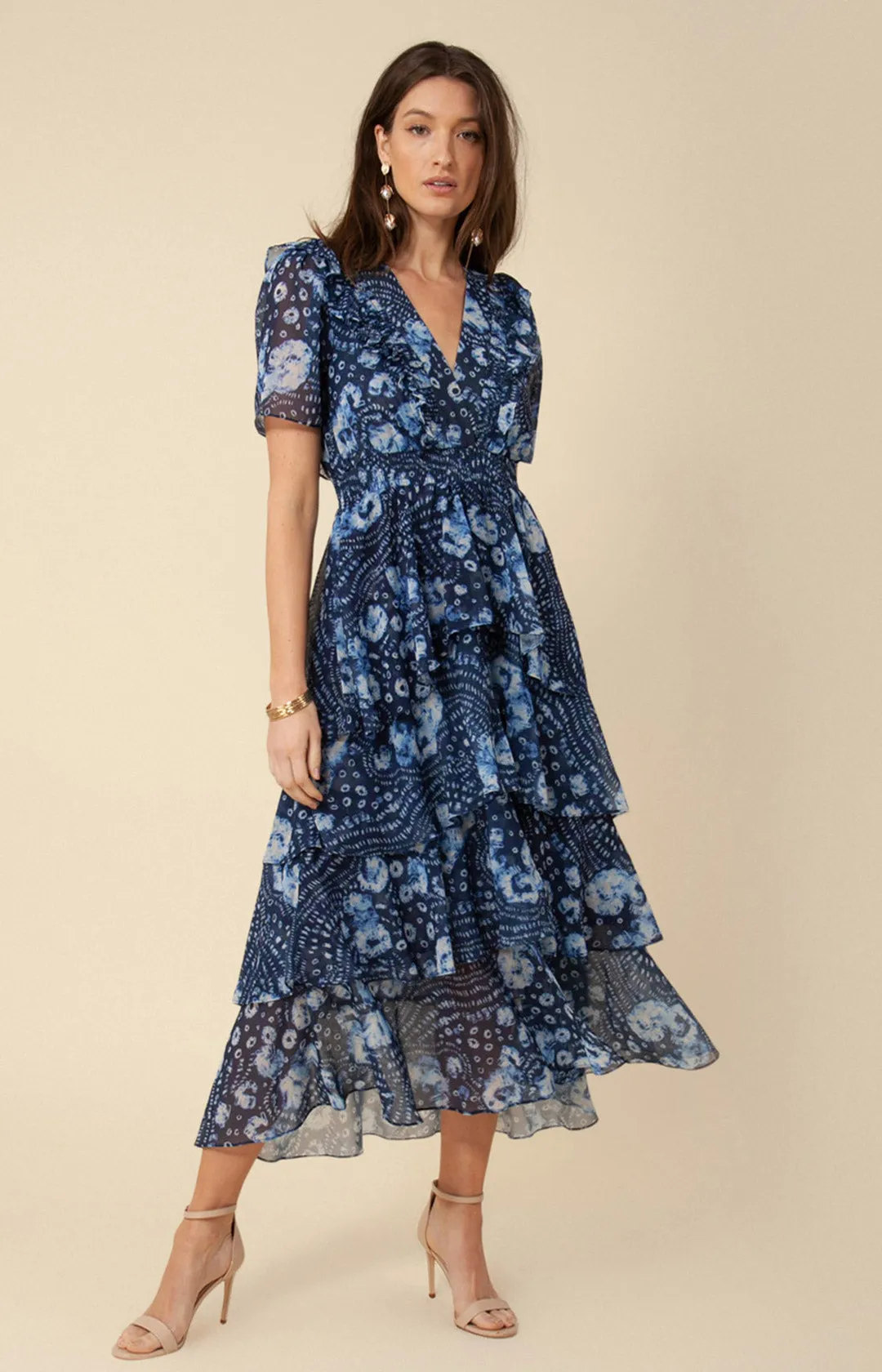 Stephanie Tiered Dress sold by Hale Bob