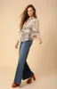 Janessa Silk Bell Sleeve Top sold by Hale Bob