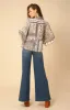 Janessa Silk Bell Sleeve Top sold by Hale Bob