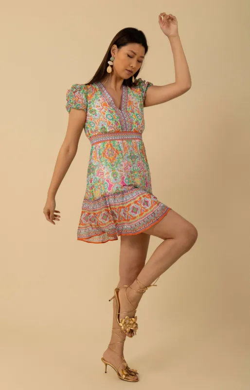 Aubrey Chiffon Dress sold by Hale Bob