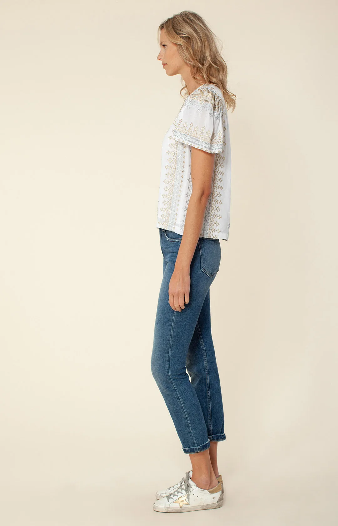 Chara Embroidered Top sold by Hale Bob product image thumbnail 5