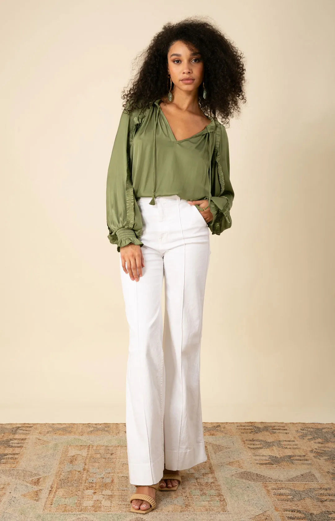 Remington Pleated Solid Top sold by Hale Bob product image thumbnail 3