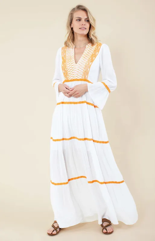 Aloura Embroidered Maxi sold by Hale Bob