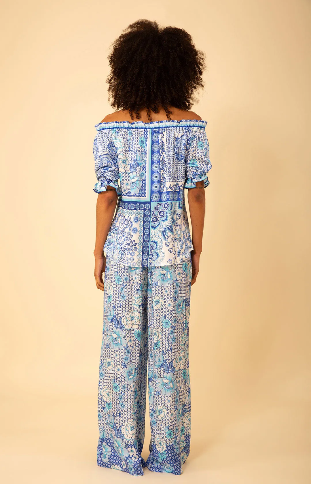 Tatum Charmeuse Balloon Sleeve Top sold by Hale Bob product image thumbnail 2