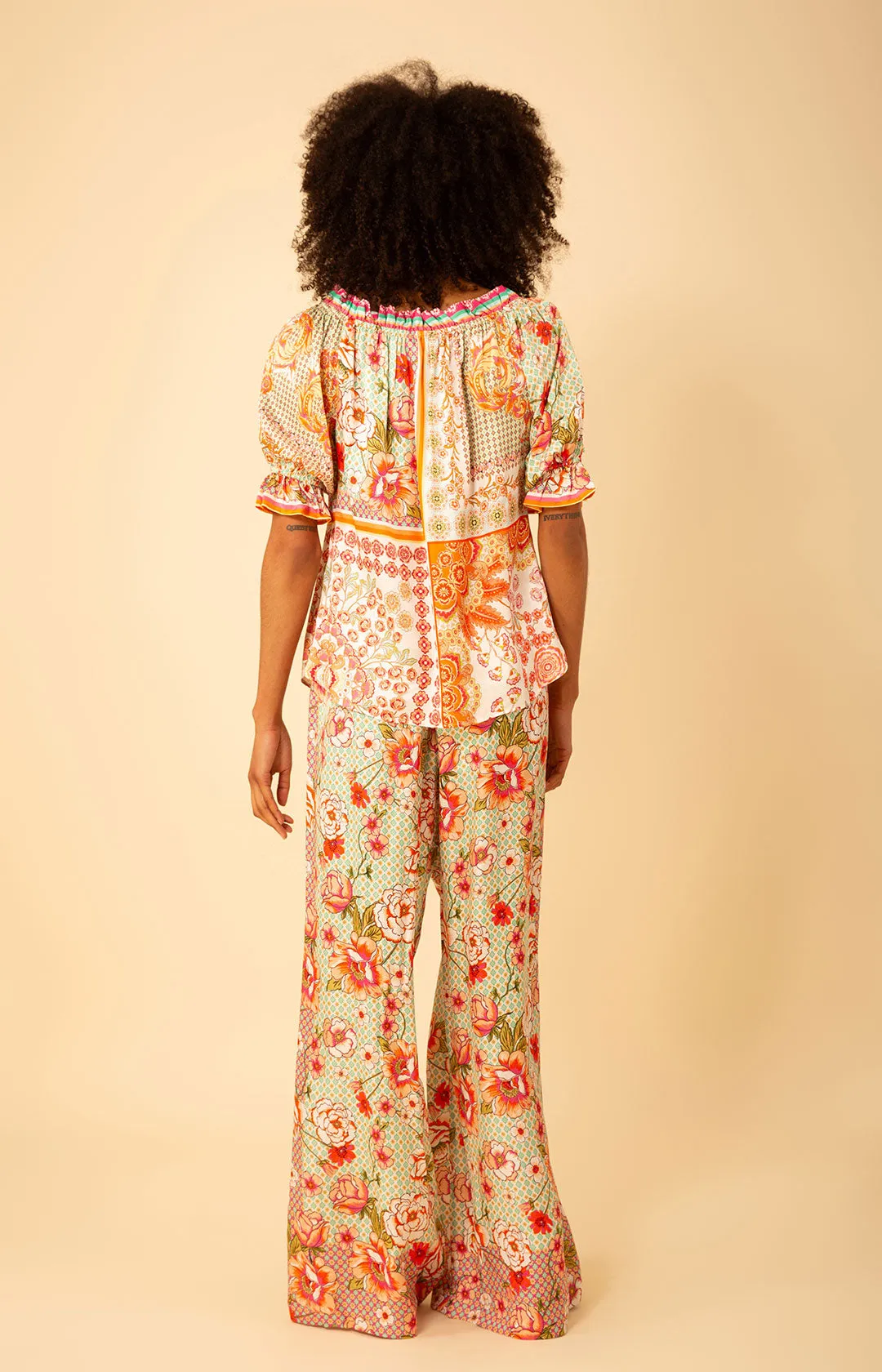 Tatum Charmeuse Balloon Sleeve Top sold by Hale Bob product image thumbnail 5