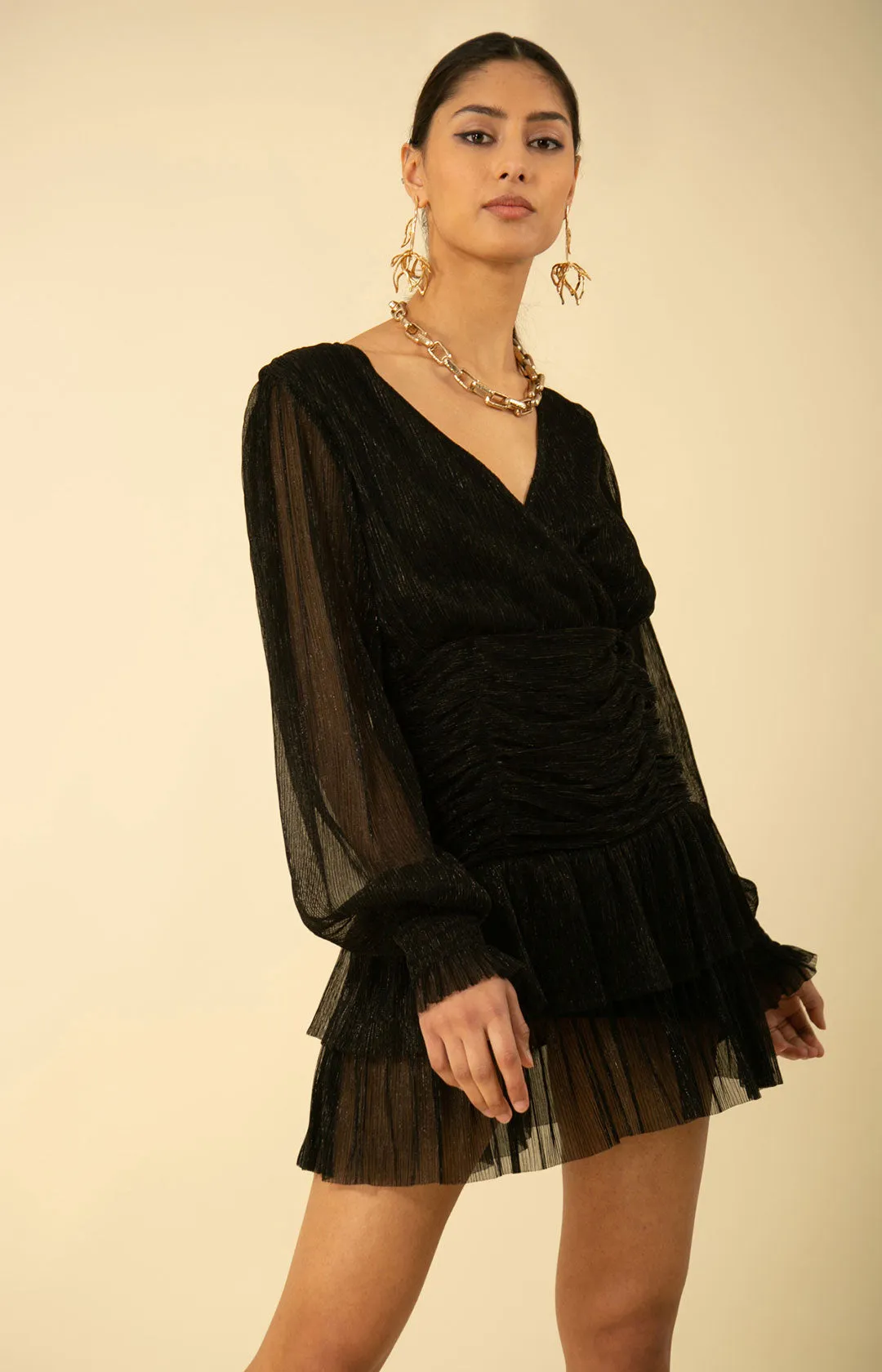 Ellie Lurex Mini Dress sold by Hale Bob
