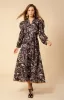 Phaedra Linen Midi Dress sold by Hale Bob