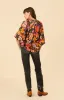 Alix Flutter Sleeve Top sold by Hale Bob