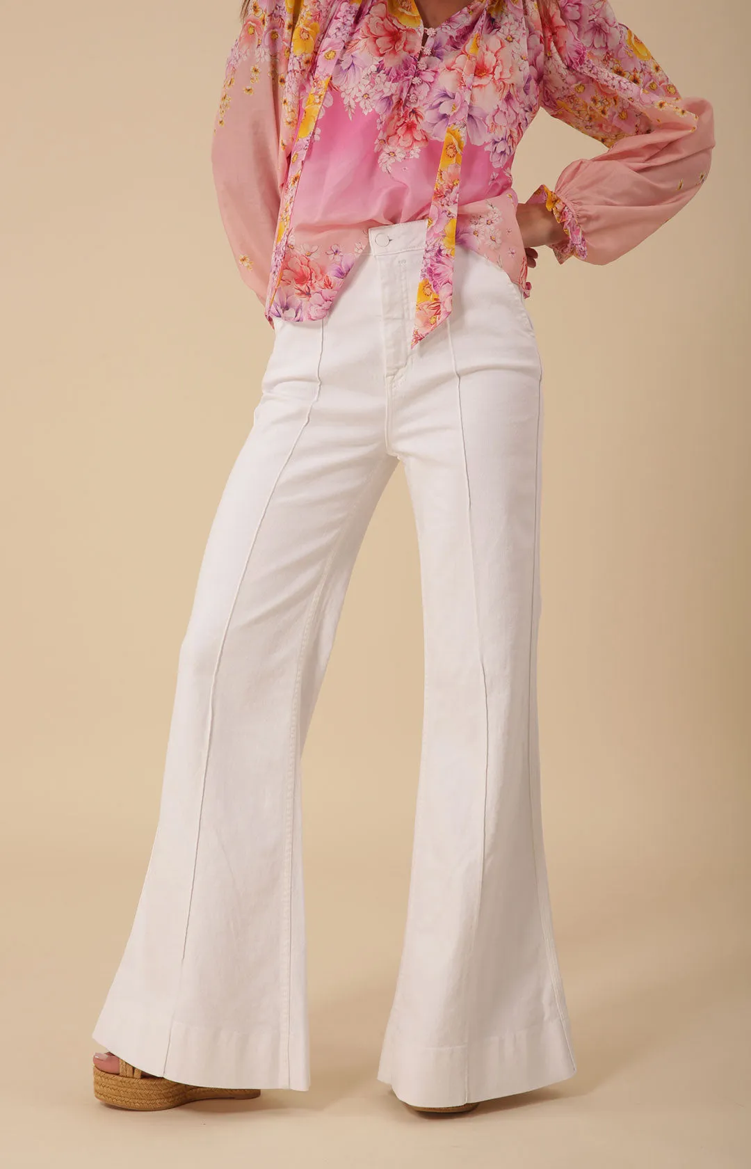 Blake Flare Leg Denim Trouser Made in California sold by Hale Bob product image thumbnail 2