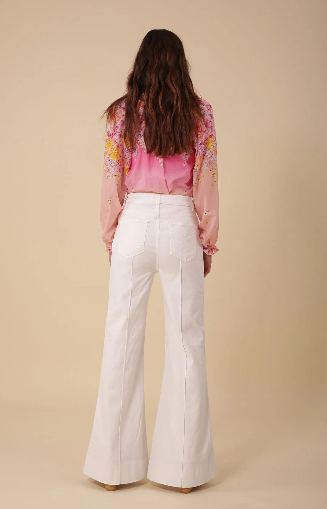 Blake Flare Leg Denim Trouser Made in California sold by Hale Bob product image thumbnail 3