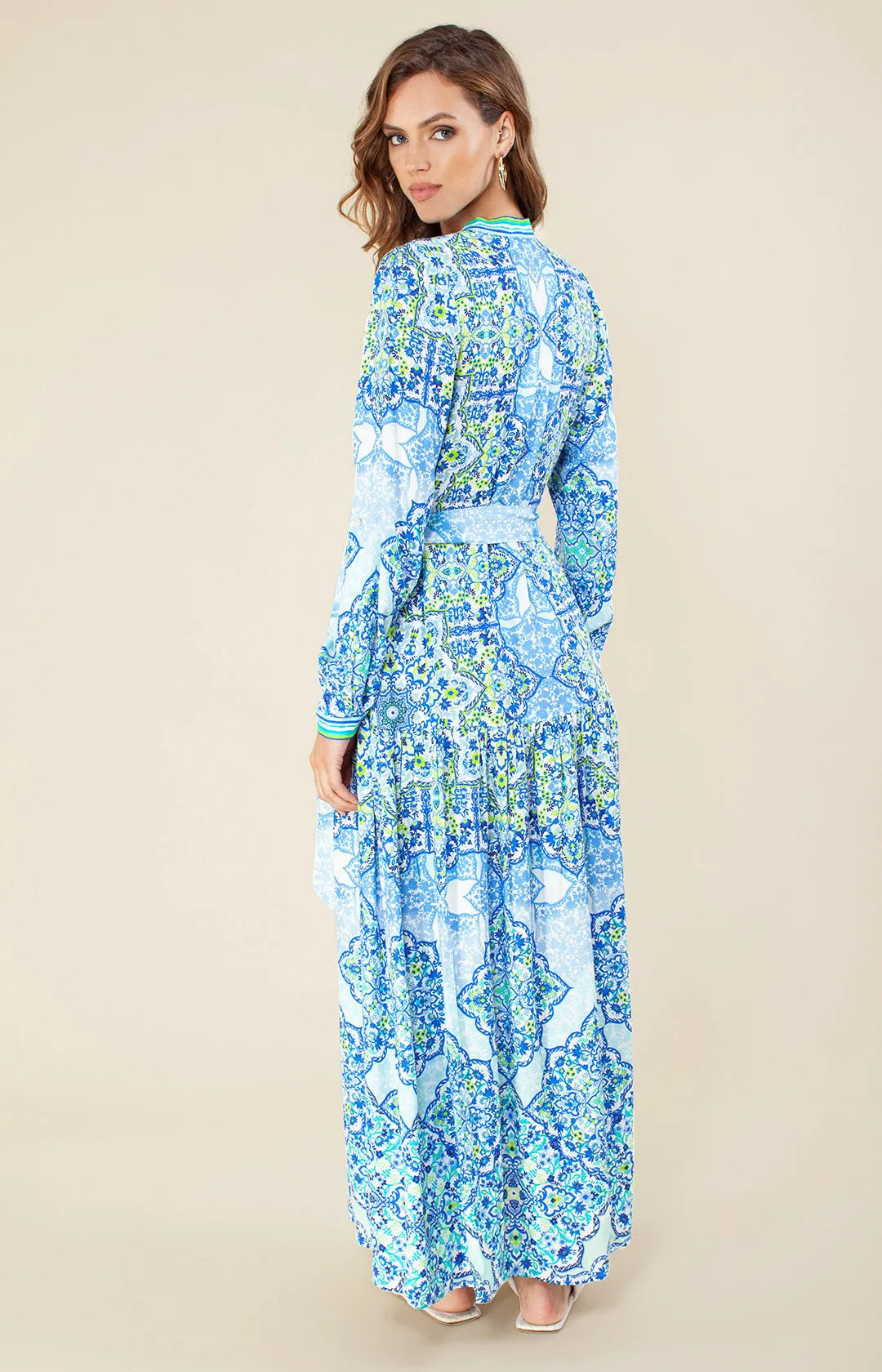 Lucy Maxi Dress sold by Hale Bob product image thumbnail 2