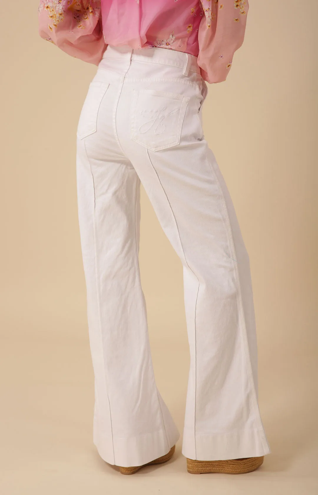 Blake Flare Leg Denim Trouser Made in California sold by Hale Bob product image thumbnail 4