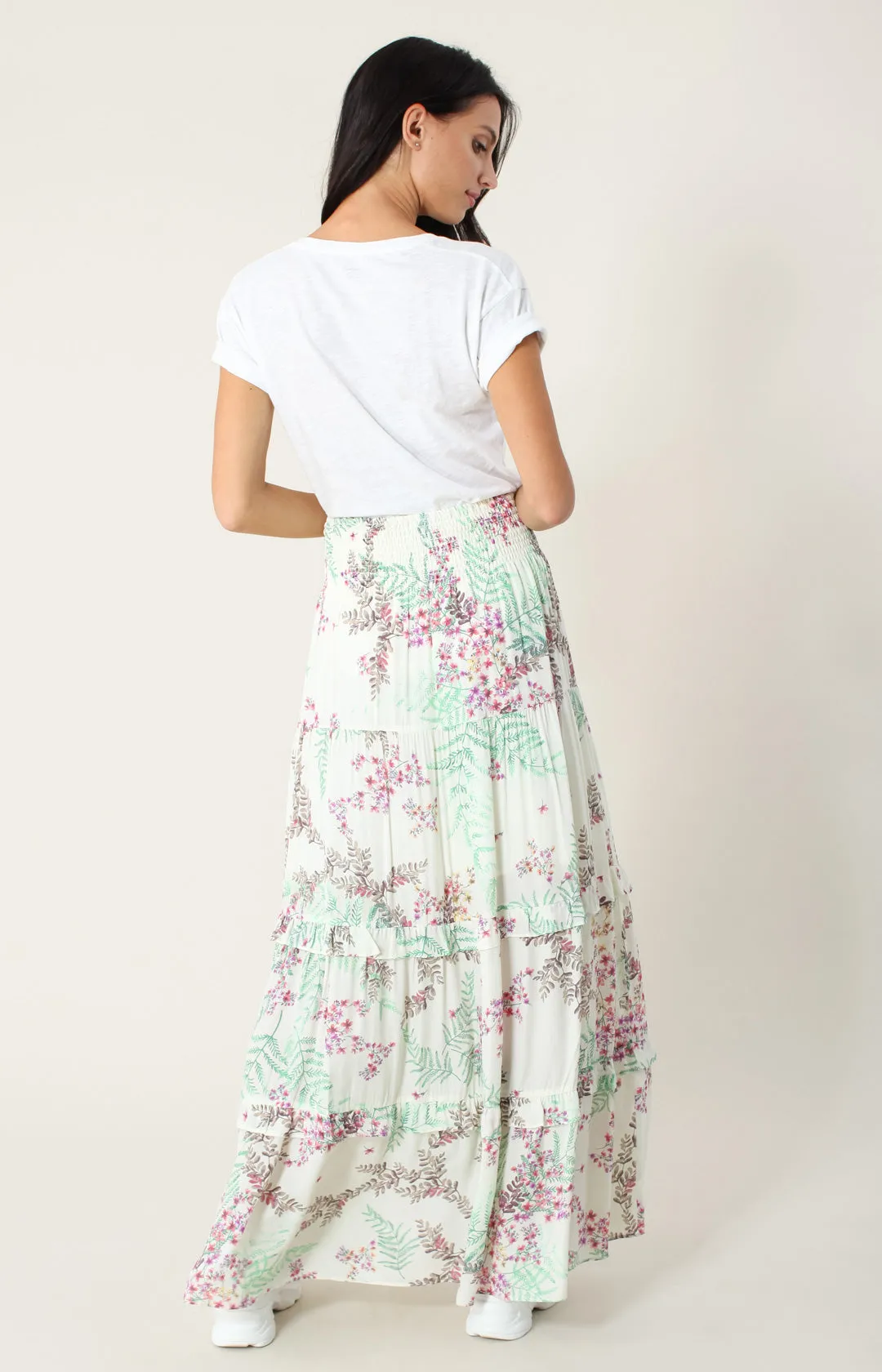 Madison Tiered Skirt sold by Hale Bob product image thumbnail 4