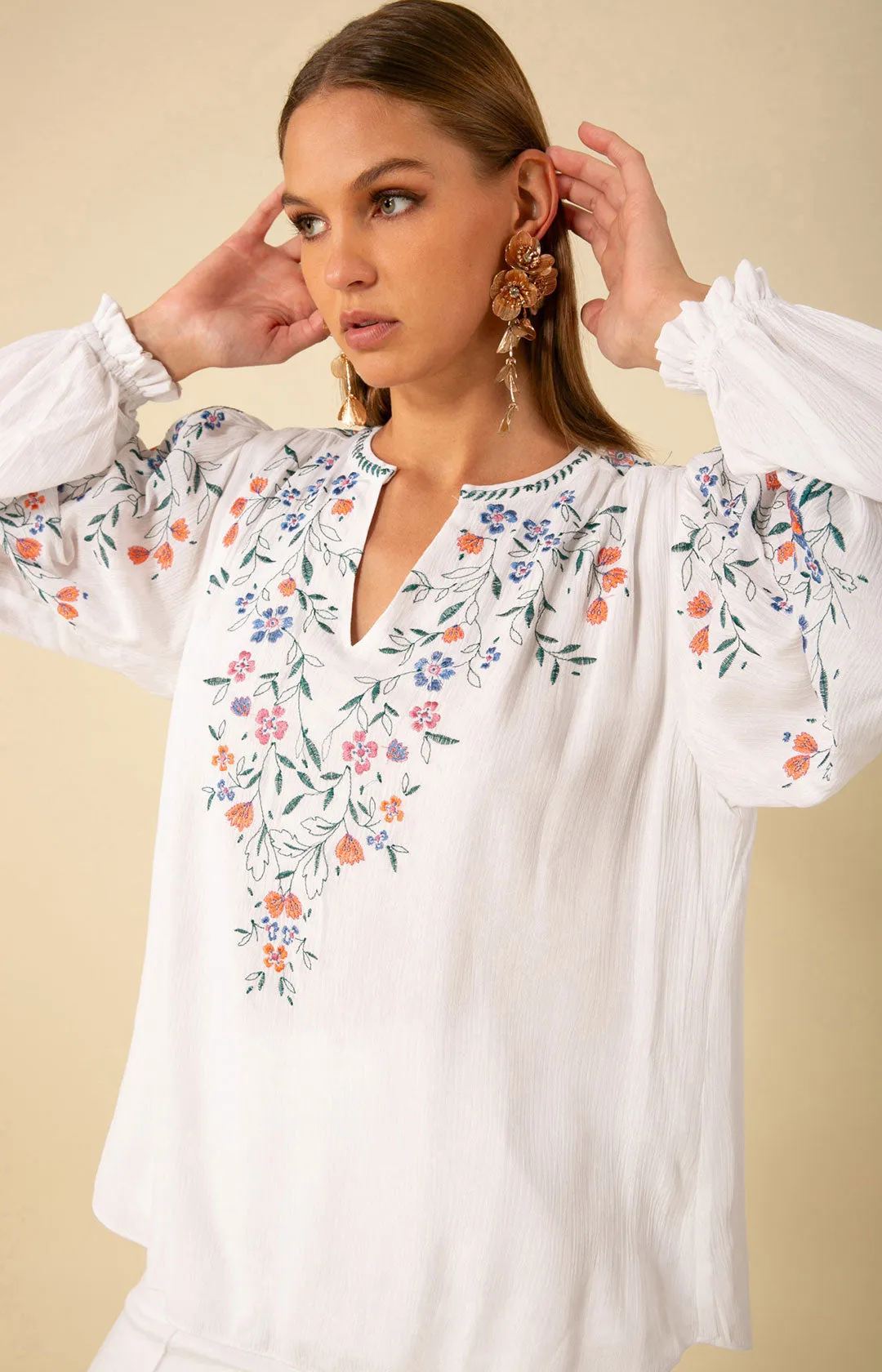 Royalty Embroidered Top sold by Hale Bob product image thumbnail 5