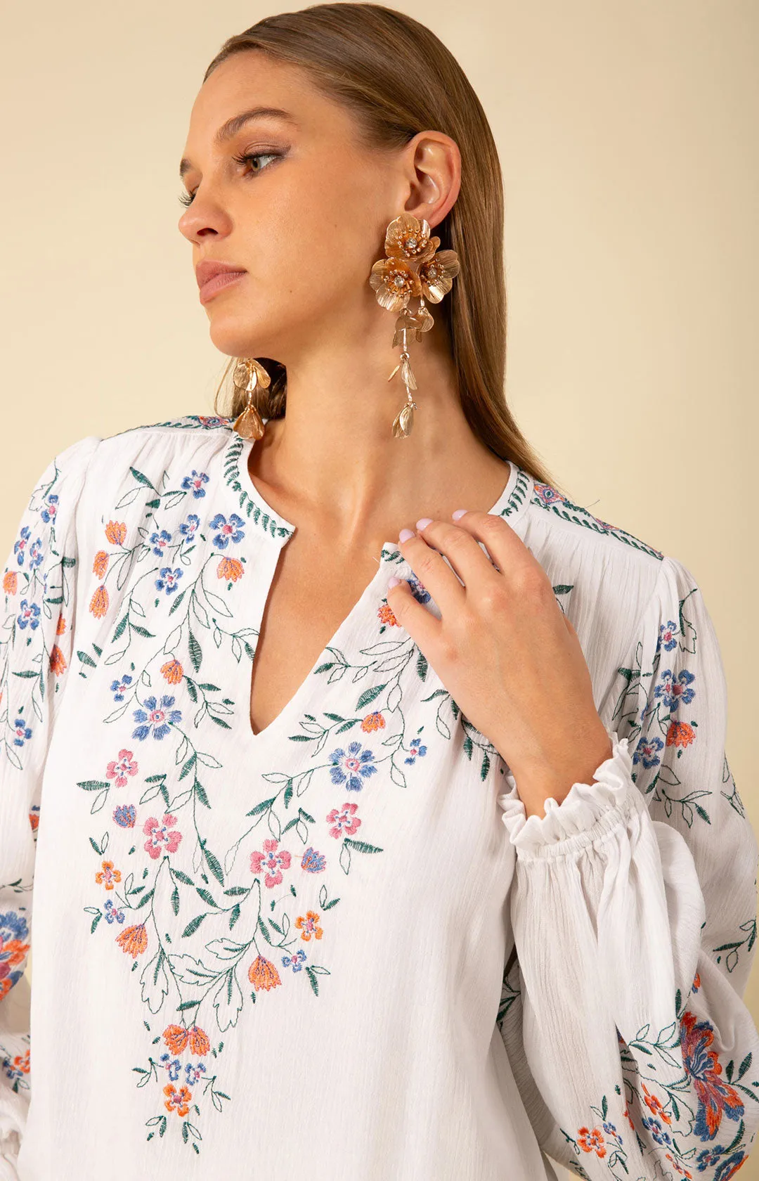 Royalty Embroidered Top sold by Hale Bob product image thumbnail 4