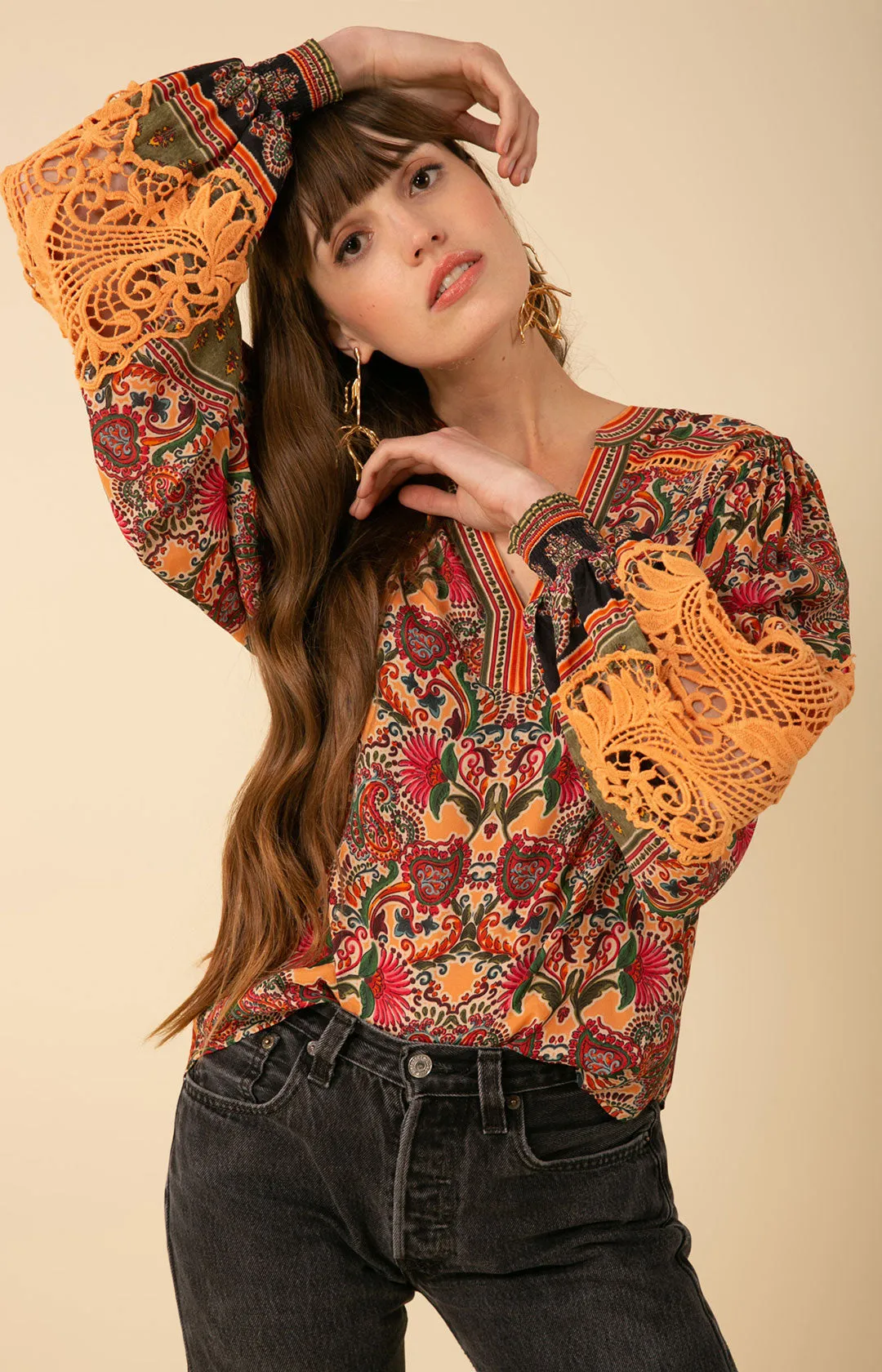 Lana Crochet Top sold by Hale Bob