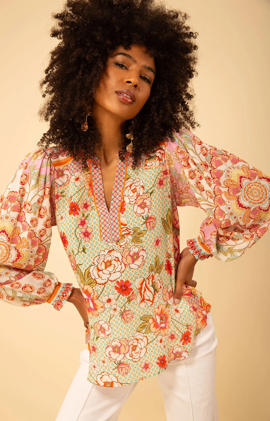 Gia Silk Crepe de Chine Top sold by Hale Bob product image thumbnail 4