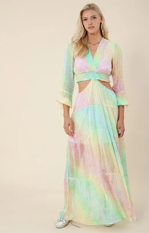 Bluebell Maxi Dress Open Sides sold by Hale Bob