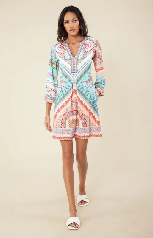 Leonie Jersey Dress Beaded sold by Hale Bob