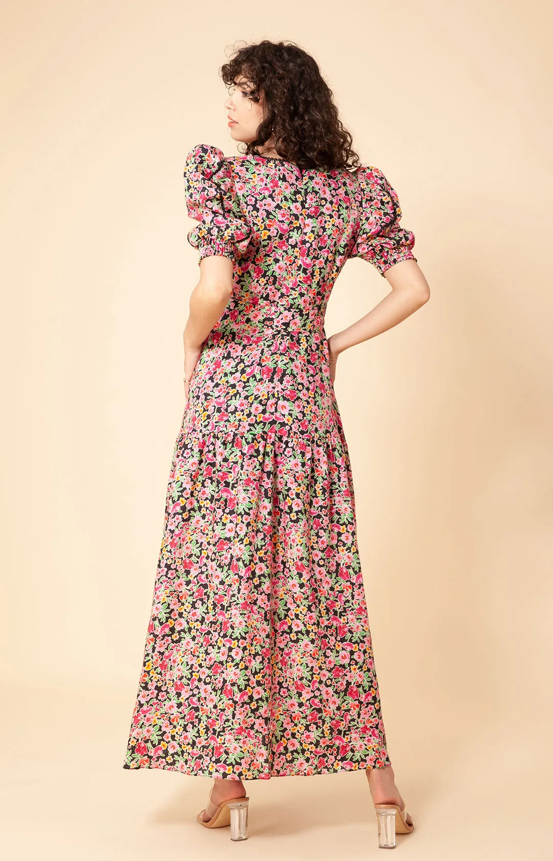 Dominica Embroidered Linen Maxi Dress sold by Hale Bob product image thumbnail 3