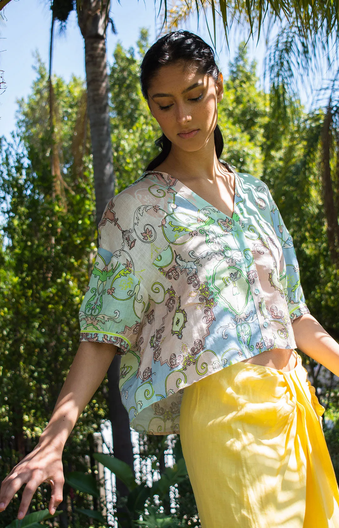 Parthena Top sold by Hale Bob