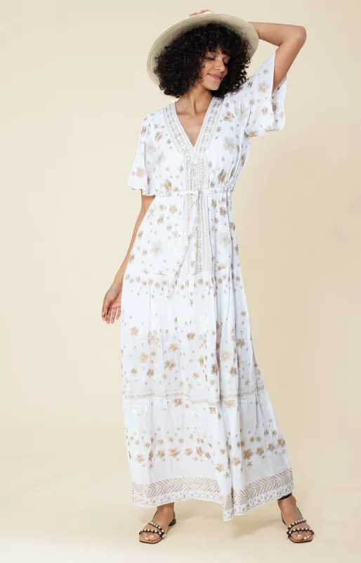 Isannah Embroidered Maxi sold by Hale Bob