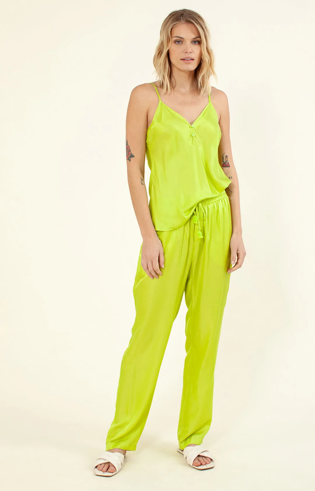 Ceres Solid Silk Pant sold by Hale Bob product image thumbnail 5