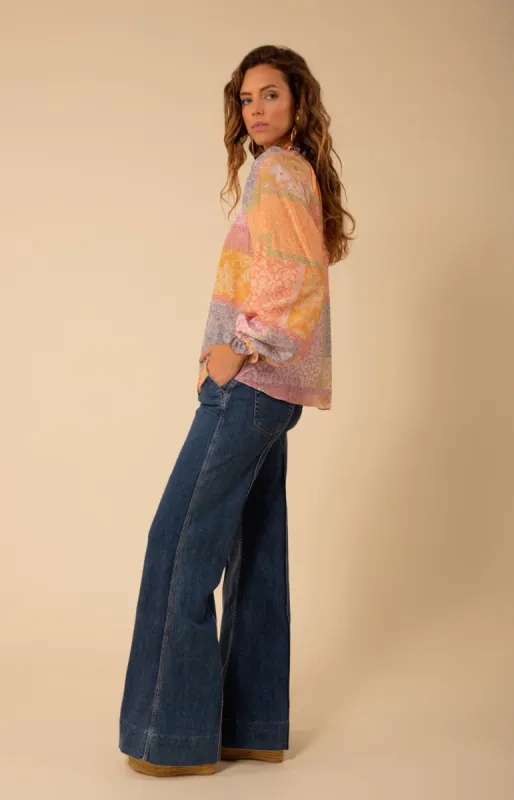 Gemma Voile Top sold by Hale Bob