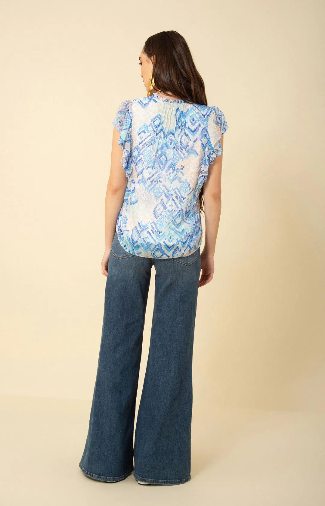 Hadley Pintuck Top sold by Hale Bob product image thumbnail 2