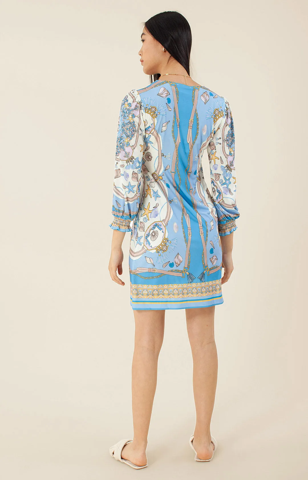 Hiroko Jersey Dress *Beaded* sold by Hale Bob product image thumbnail 4