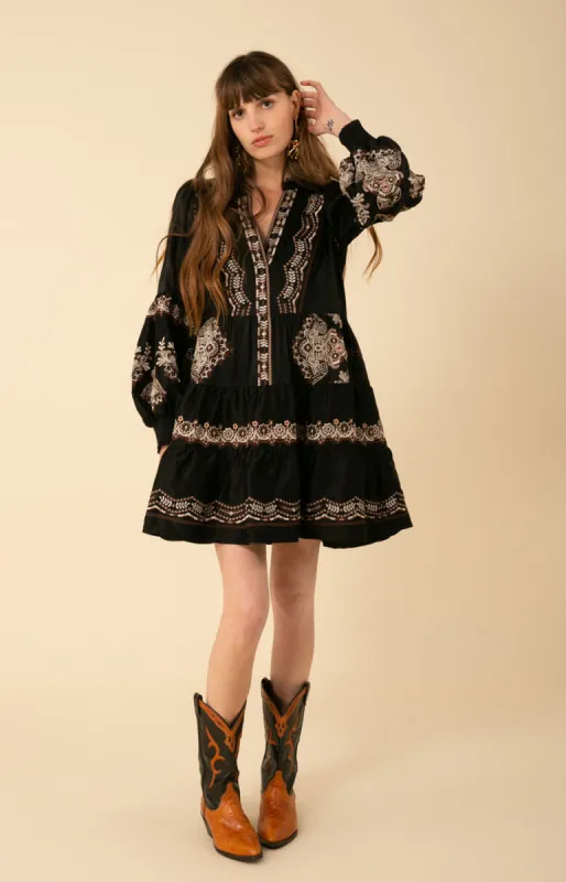 Lily Embroidered Dress sold by Hale Bob